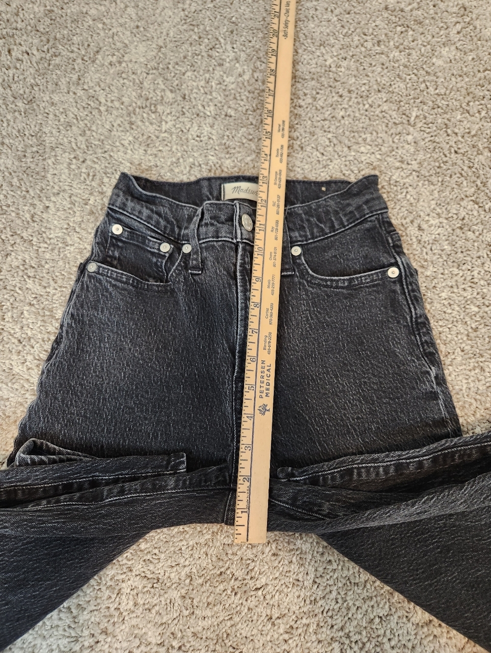 Madewell The Perfect Vintage Wide Leg Jean Size 23 - Picture 8 of 9